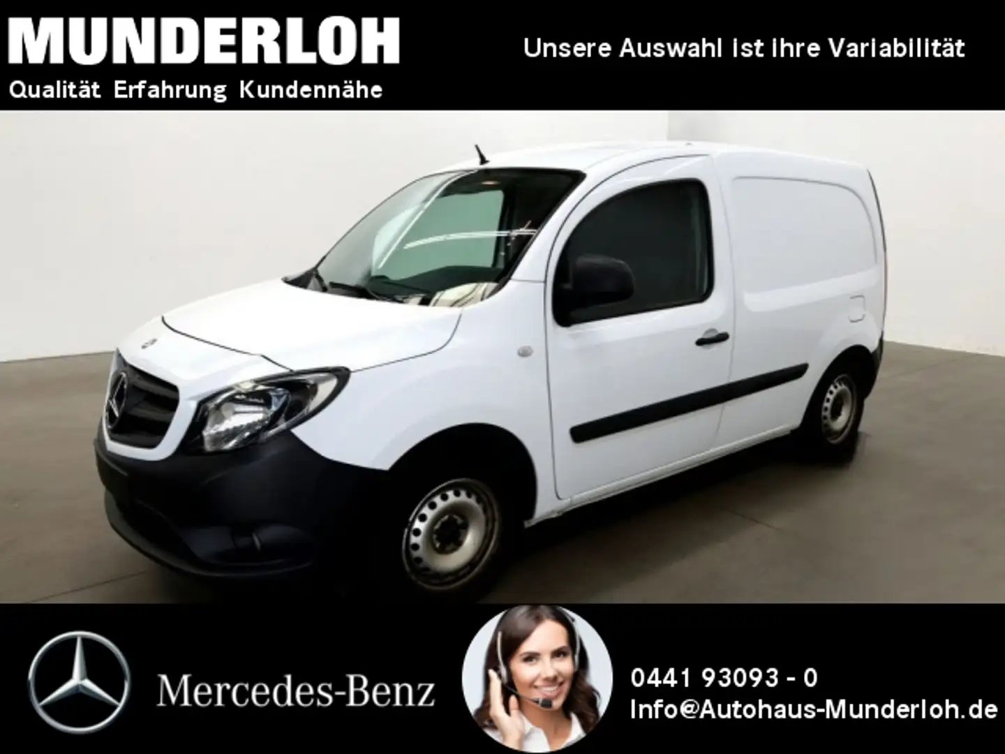 Mercedes-Benz Citan 111 CDI Kasten Lang REGALAUSBAU*WERKSTATT Bianco - 2