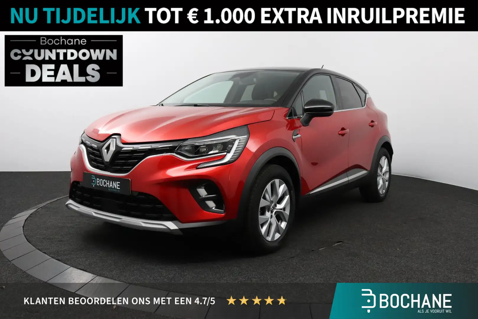 Renault Captur 1.0 TCe 100 Intens | Pack Easylink | Trekhaak | Rouge - 1