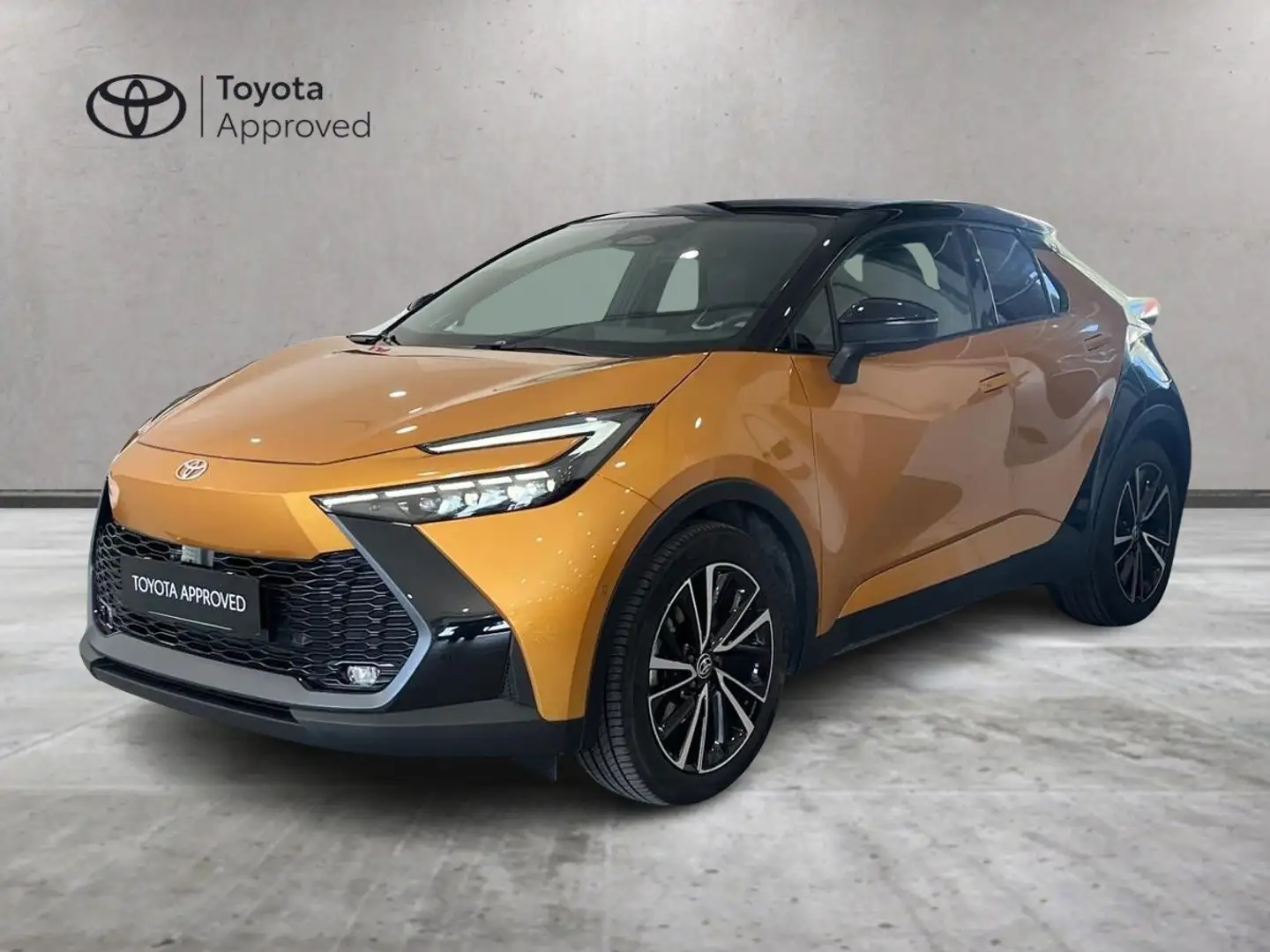 Toyota C-HR C-HR 2.0 phev Lounge Premiere fwd e-cvt AZIENDALE Oro - 1