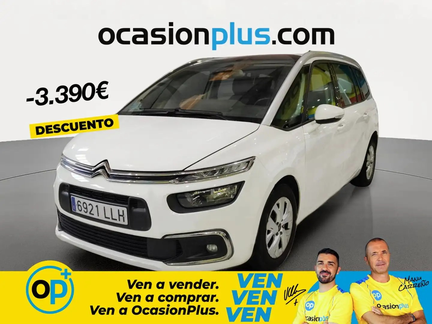 Citroen C4 Grand Spacetourer 1.2 PureTech S&S Feel 130 Blanco - 1