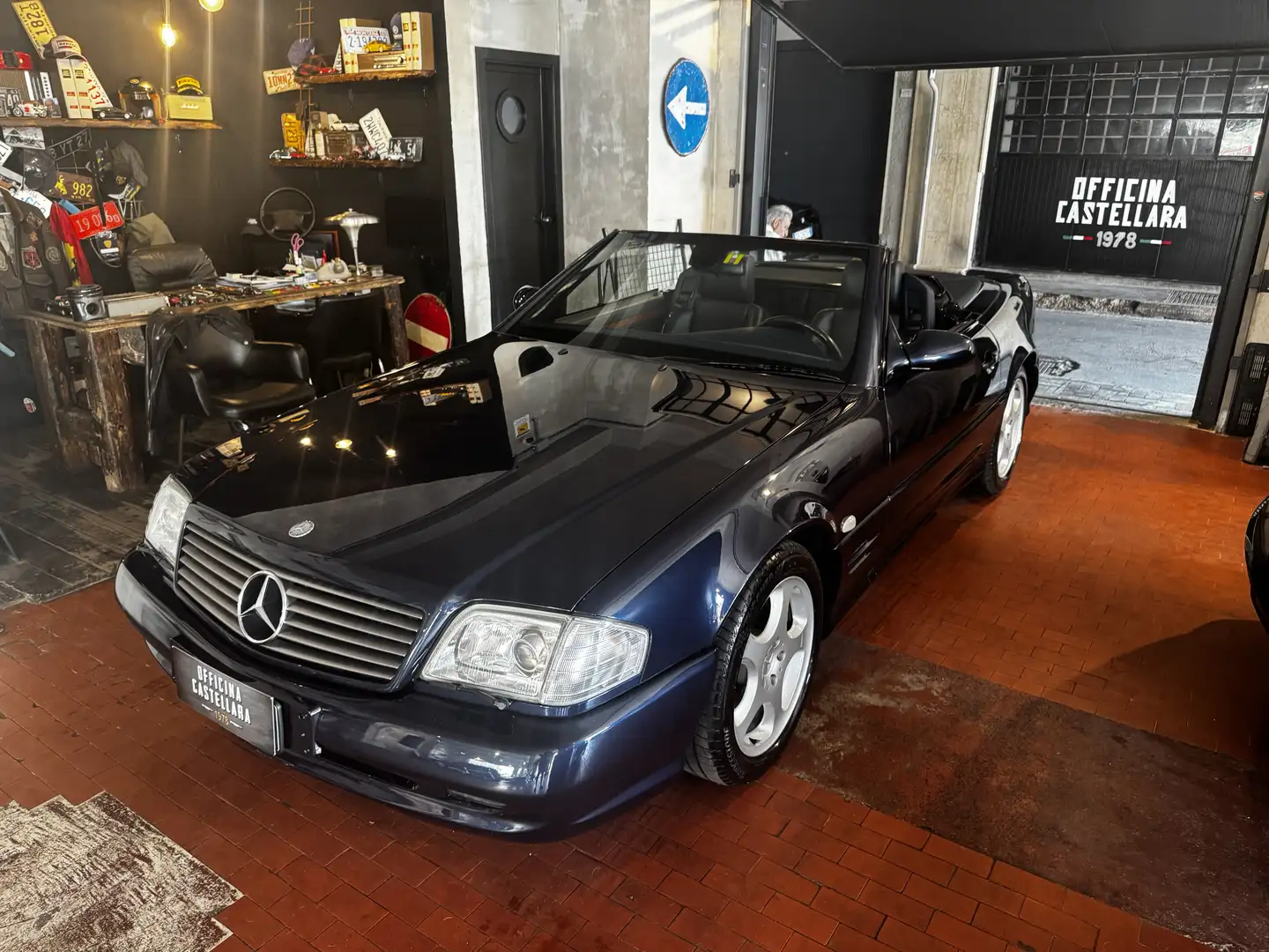 Mercedes-Benz SL 280 V6 Elegance ASI ORO Blu/Azzurro - 1