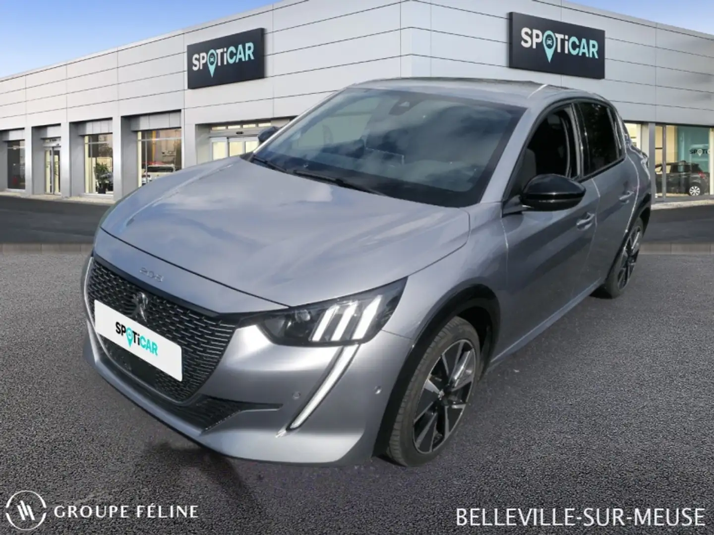 Peugeot e-208 e-208 136ch GT Gris - 1