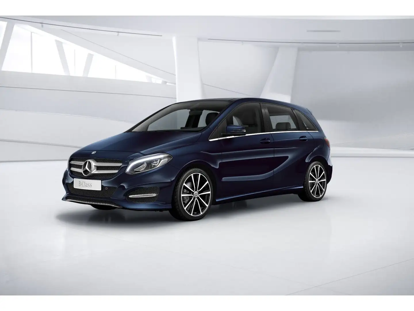 Mercedes-Benz B 180 d Cam Park-Assist Navi Pano LED SHZ Keyl Blau - 2