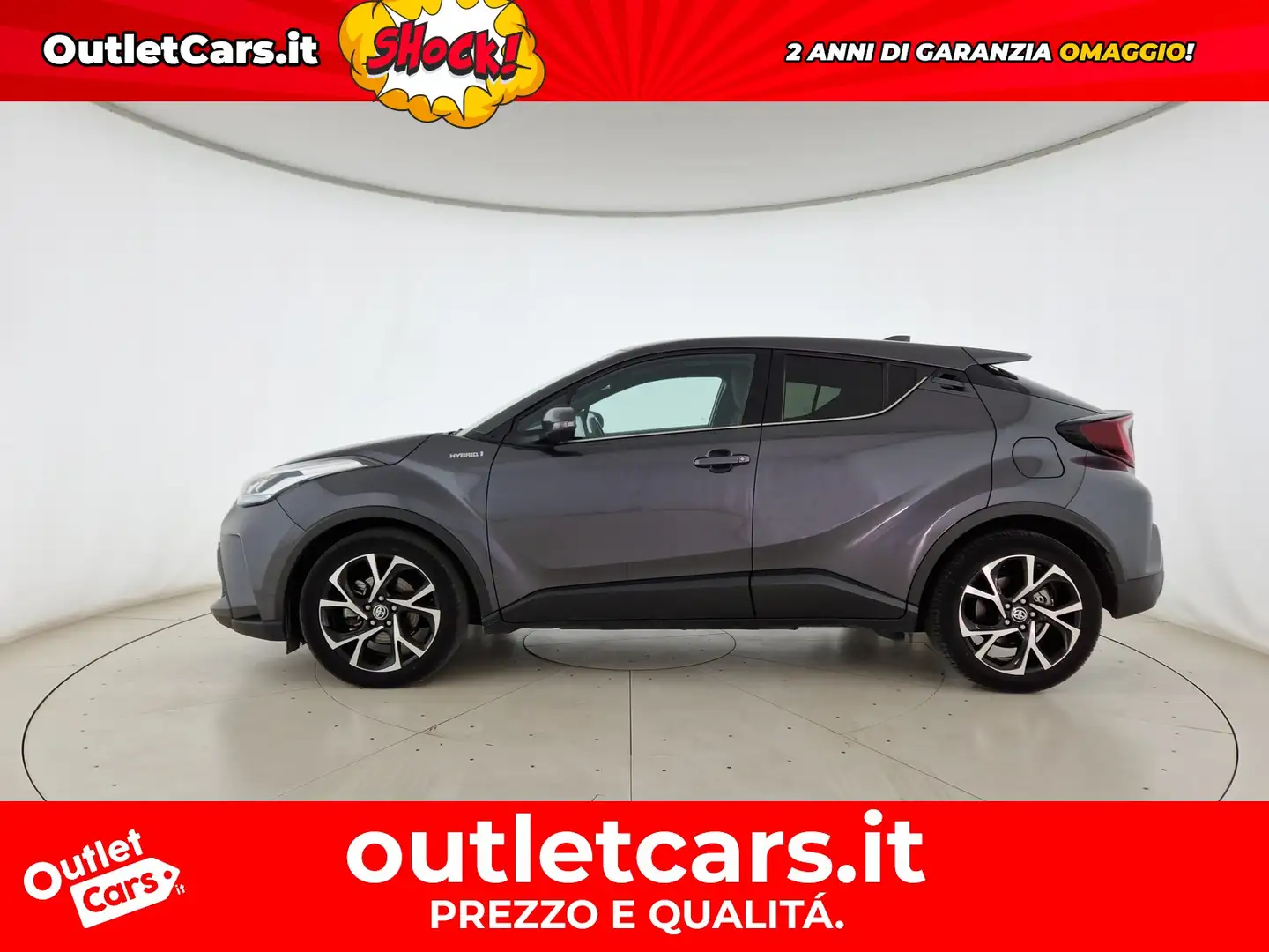 Toyota C-HR .0h more business e-cvt Szary - 2