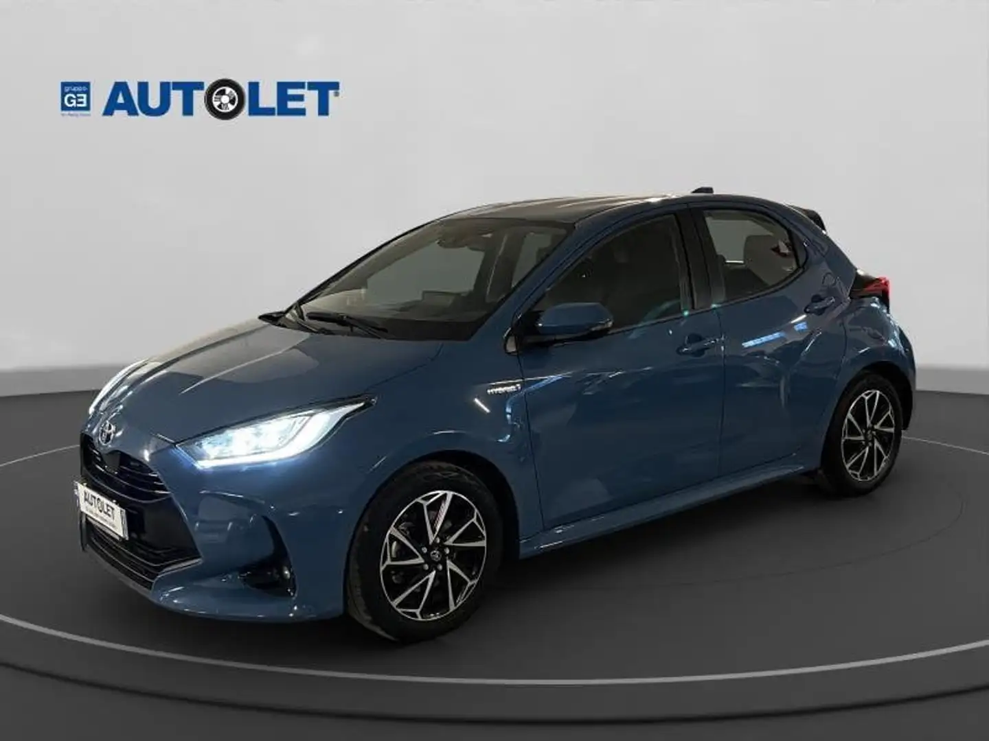 Toyota Yaris IV 2020 1.5h Trend Azul - 1