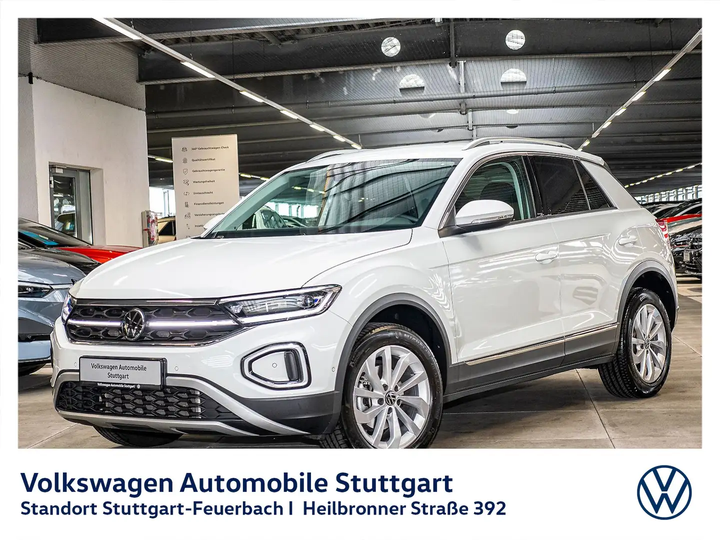 Volkswagen T-Roc 1.5 TSI Style DSG Navi Kamera AHK Weiß - 2