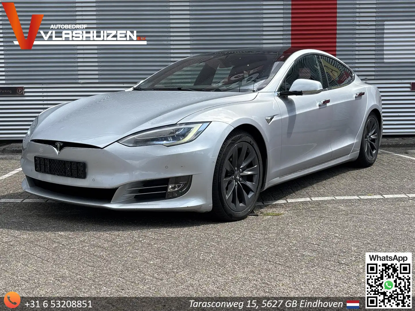 Tesla Model S 75D Base | € 14.800,- NETTO! | Luchtvering | Leder Grigio - 1