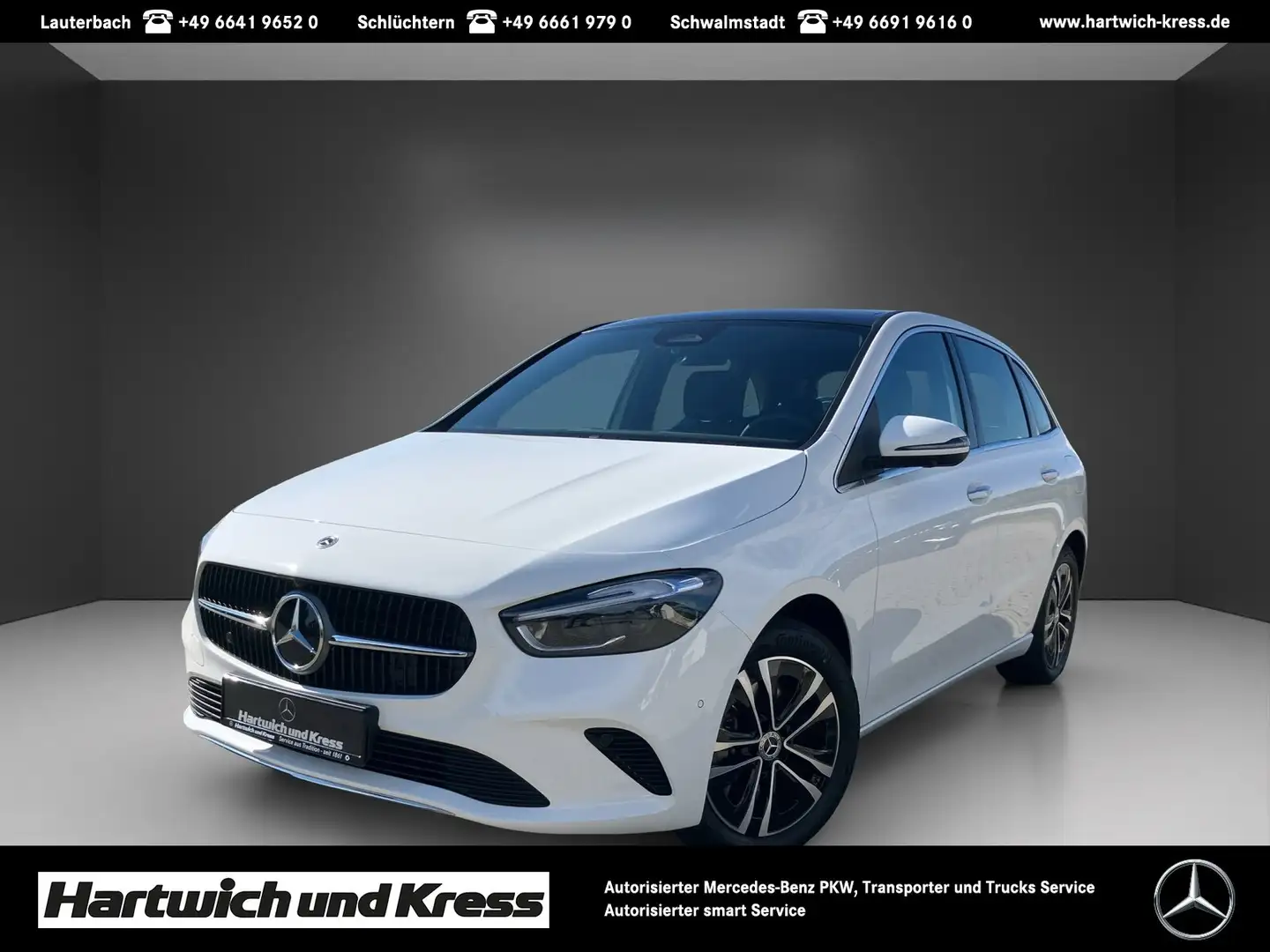 Mercedes-Benz B 250 B 250 e Progressive+Pano+Burmester+360°Kamera+MultibeamLED+Totwinkel Blanc - 1