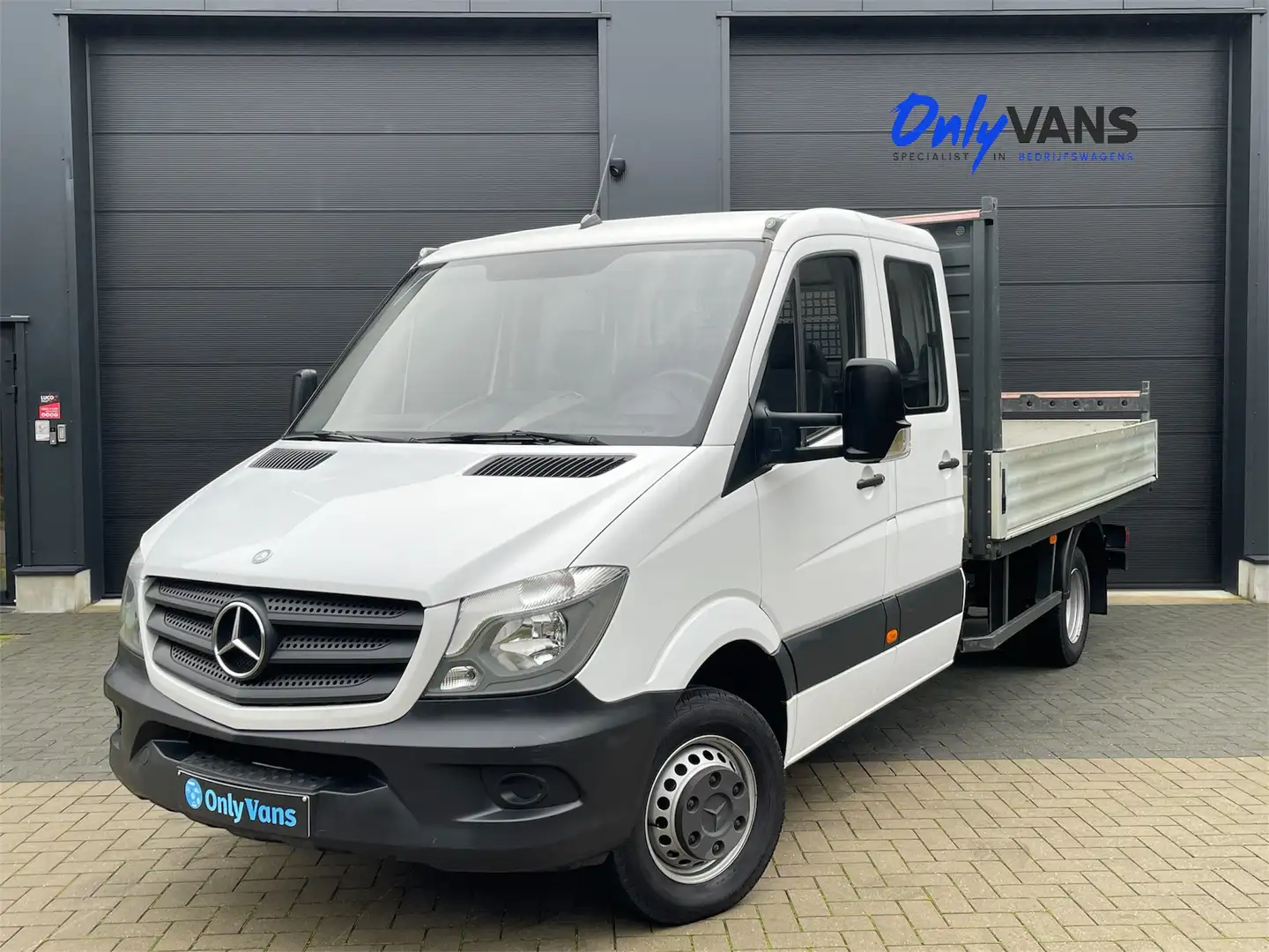 Mercedes-Benz Sprinter 513 CDi / Bakwagen / 6 Zitpl / € 14.868 Ex. BTW Weiß - 1