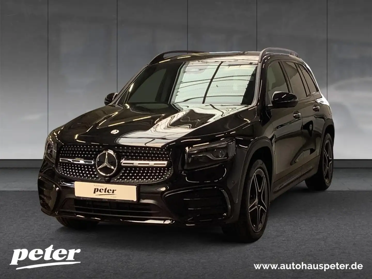 Mercedes-Benz GLB 220 d 4MATIC +MBUX+AMG+Perf-AGA+Wide+Navi+LM Zwart - 1