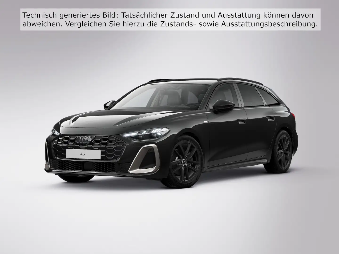 Audi A5 2.0 TFSI edition one quat. AHK ACC Navi Schwarz - 2