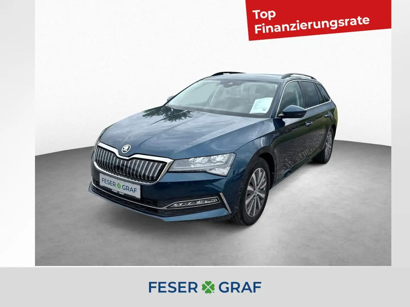 Skoda Superb Combi Ambition 1.4 iV TSI DSG *NAVI*AHK*KAMERA Blu/Azzurro - 1