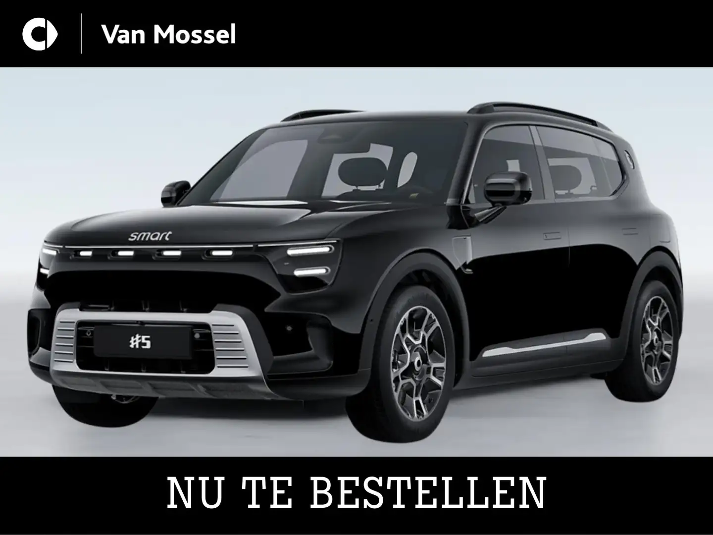 smart #5 Pro / Verwarmd stuurwiel/ Keyless entry/ 13-inch O Zwart - 1