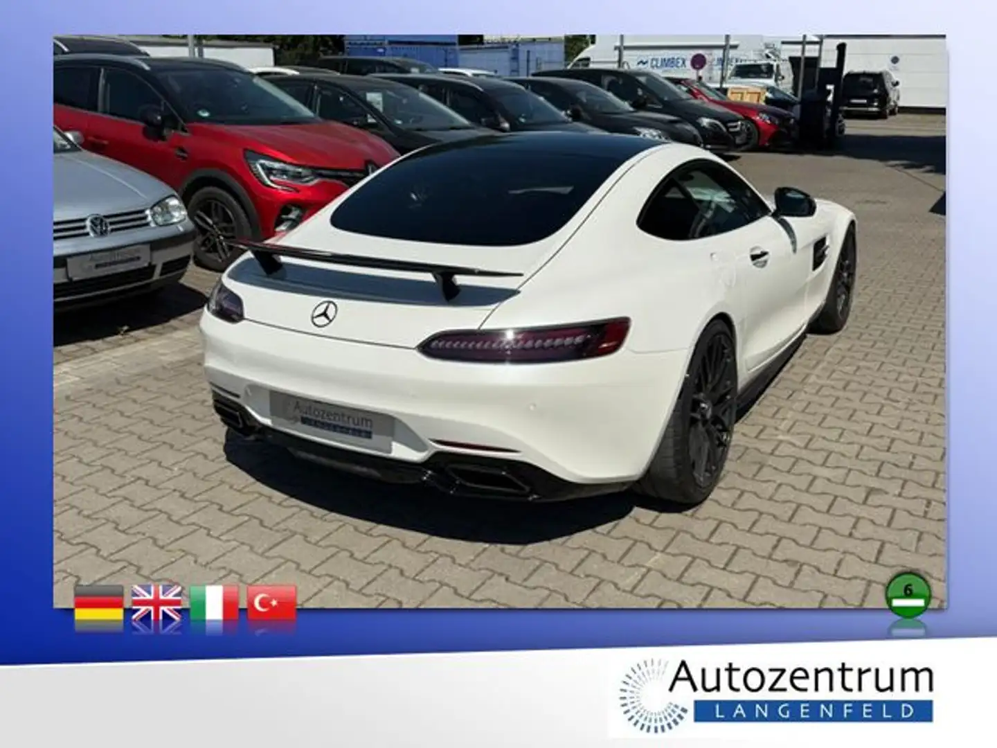 Mercedes-Benz AMG GT Coupe Night *PANO*LEDER*KEYLESS* Blanc - 2