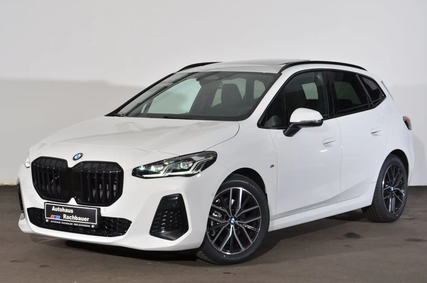 BMW 218 218d Active Tourer Blanc - 1