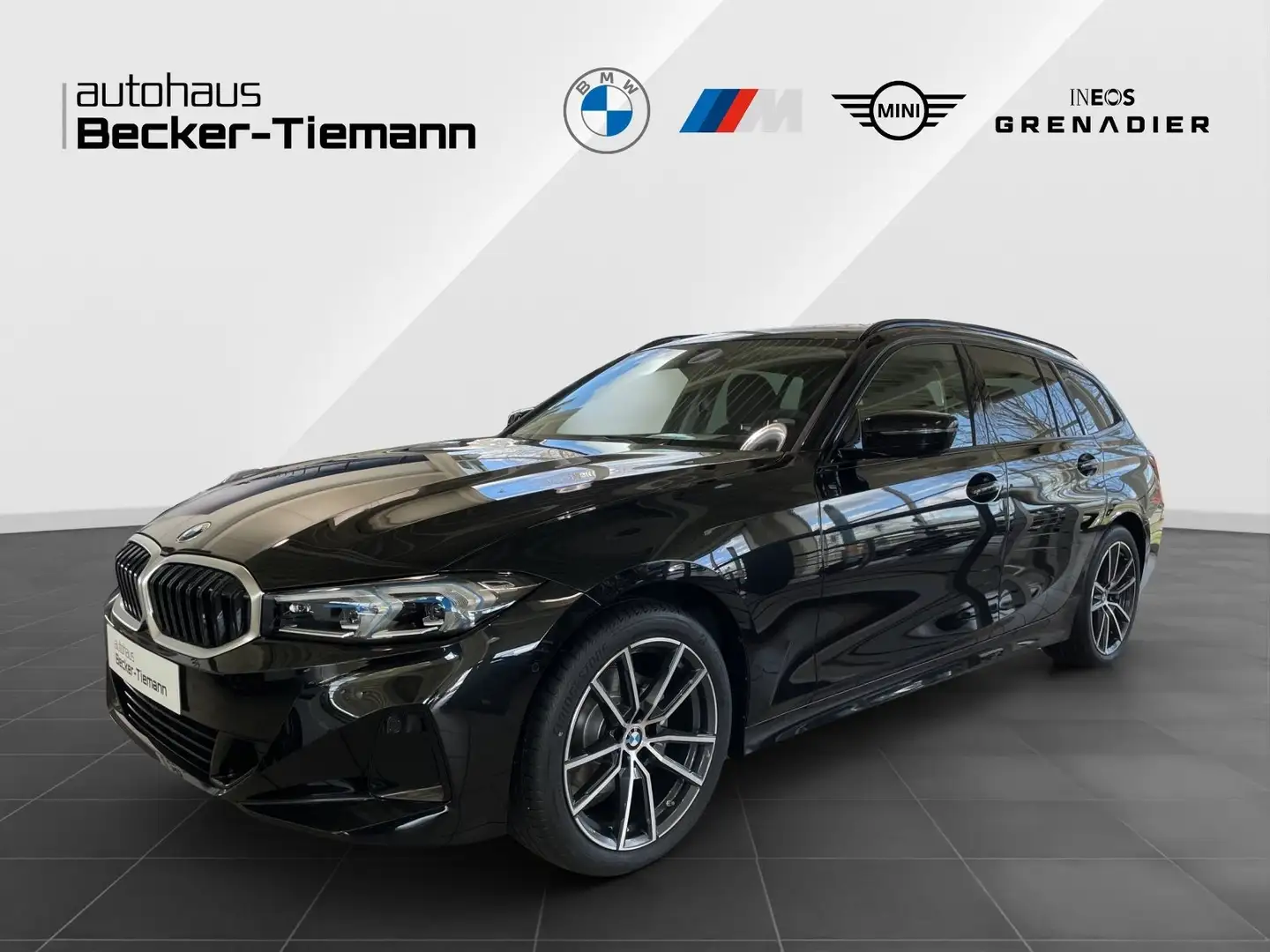 BMW 320 d Touring UPE 63.840,- €  #exclusive Schwarz - 1