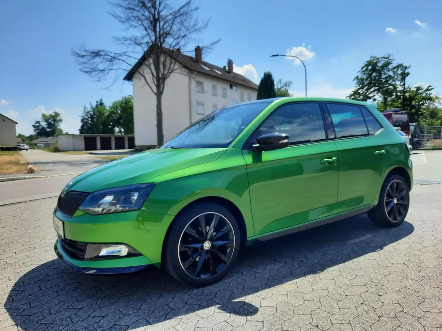 Skoda Fabia Monte Carlo Panorama Tempomat Bluetooth Klima Vert - 2