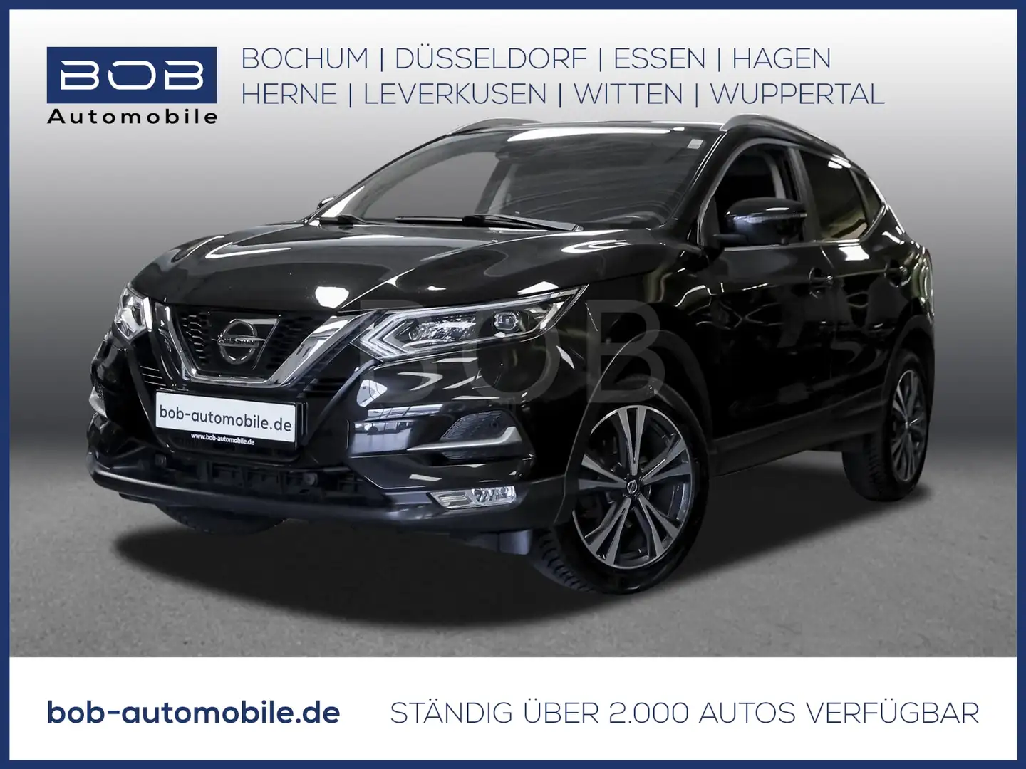 Nissan Qashqai 1.6 N-Connecta NAVI PANO SHZ 360° KAMERA Schwarz - 1