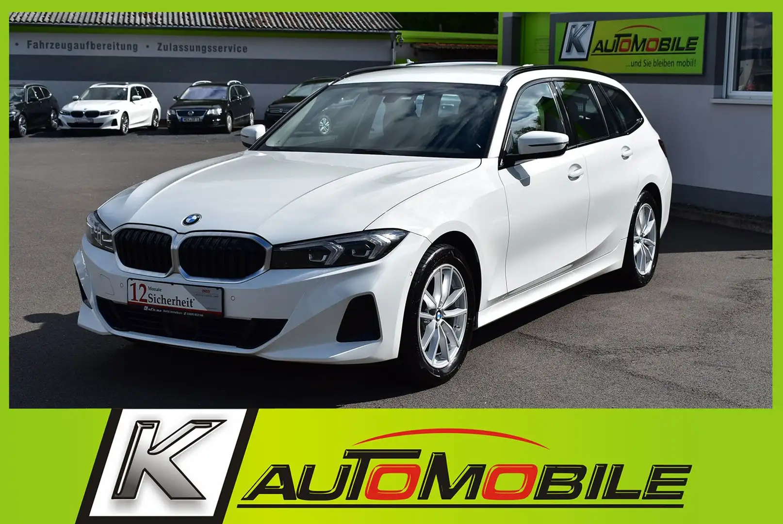 BMW 320 d xDrive LED+Navi+DAB+HiFi+SHZ+PDC+Kamera+ACC Blanc - 1