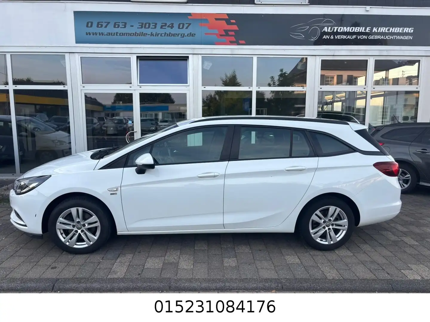 Opel Astra K Sports Tourer+Tempomat+Parkhilfe+AHK+1HD Weiß - 2