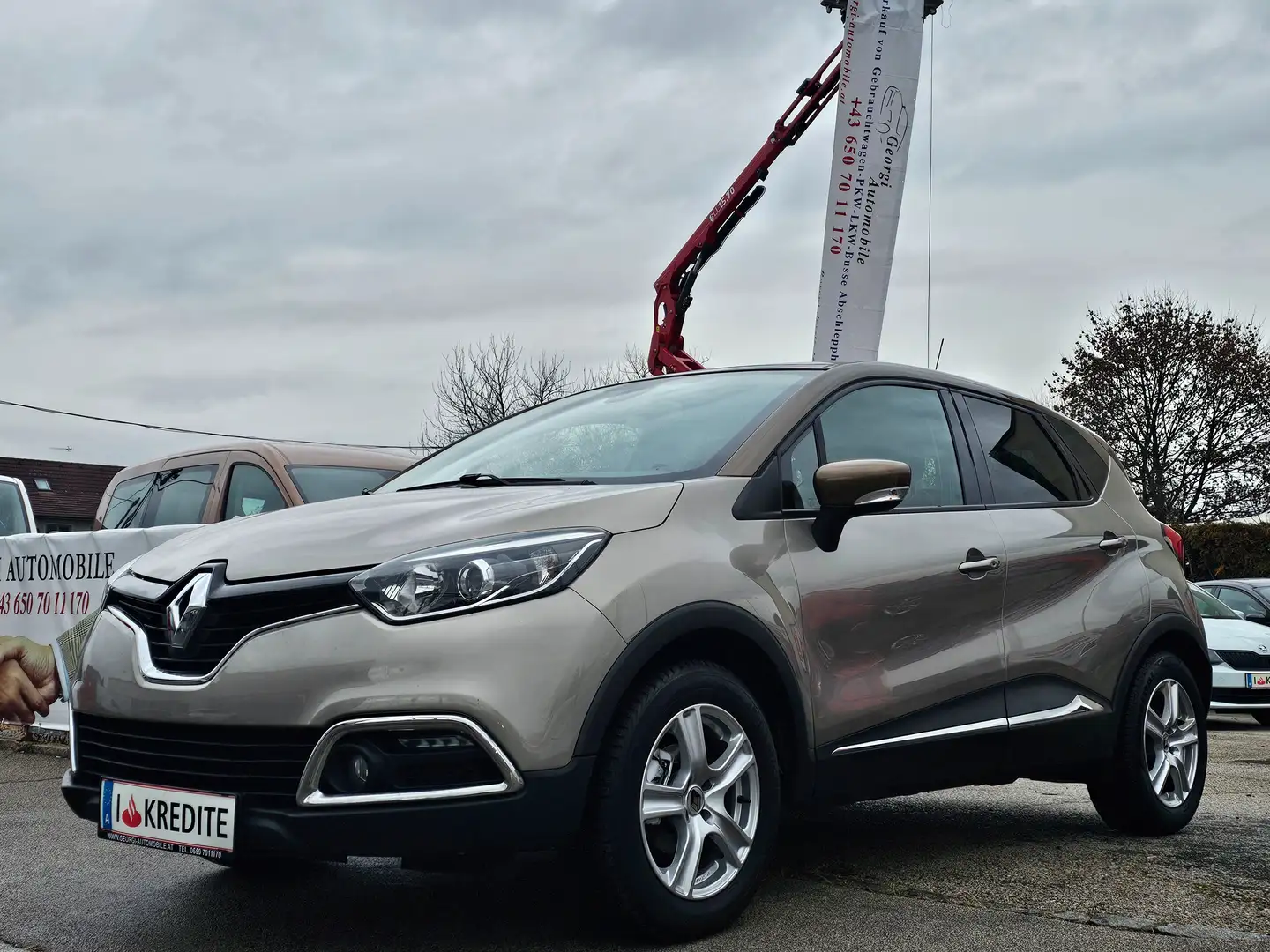 Renault Captur Expression ENERGY TCe 90 SUV 1-Hand Pickerl-NEU 1A Brun - 2