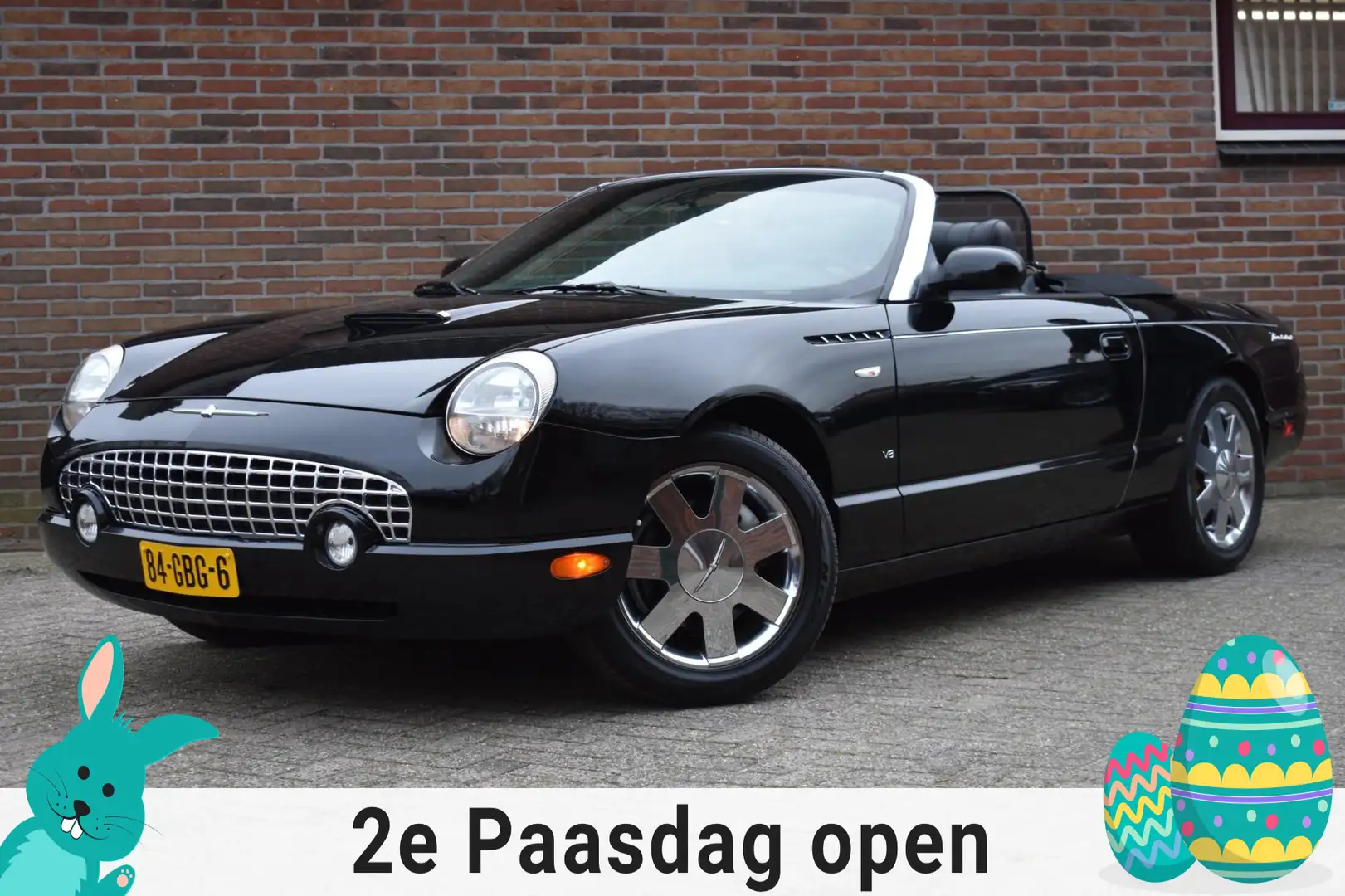Ford Thunderbird '02 Hardtop Leder Clima Inruil mogelijk Negro - 1
