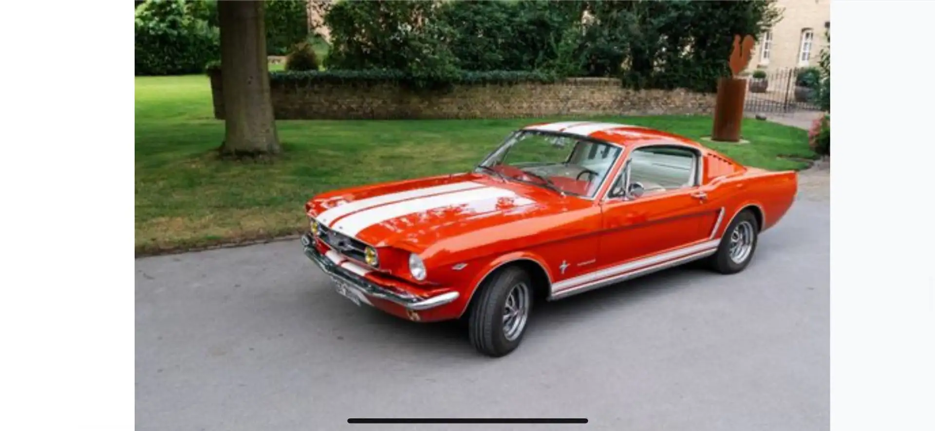 Ford Mustang Fastback V8 Red - 2