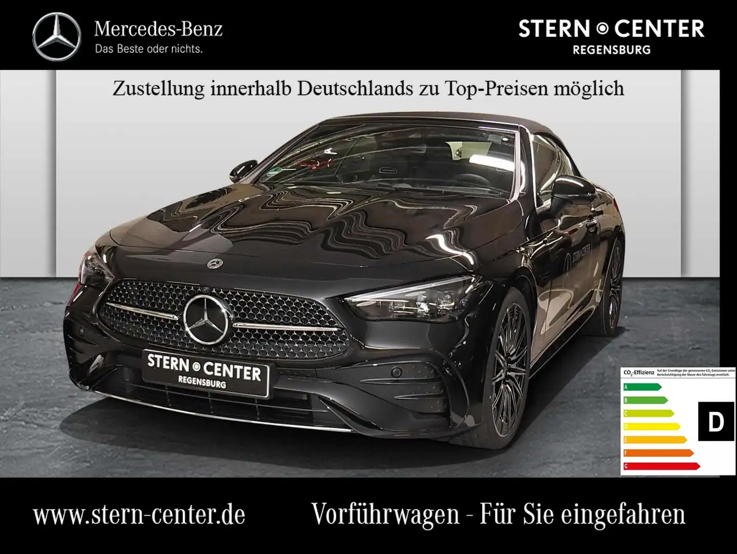 Mercedes-Benz CLE 220 d Cabrio+AMG PREMIUM+DISTRONIC+MEMORY+++ Zwart - 1