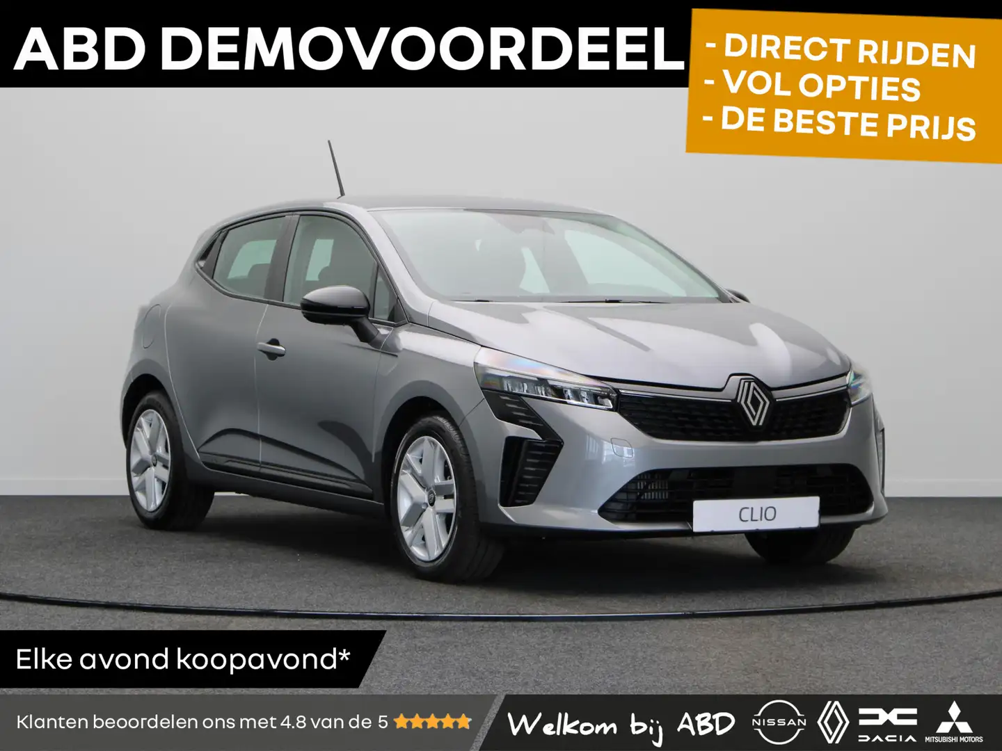 Renault Clio TCe 90pk GPF evolution | Navigatie | Achteruitrijc Grijs - 1