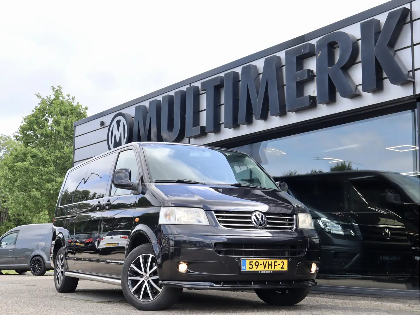 Volkswagen T5 Transporter 2.5 TDI AUTOMAAT MARGE/BTW VRIJ DUBBELE CABINE Nero - 1