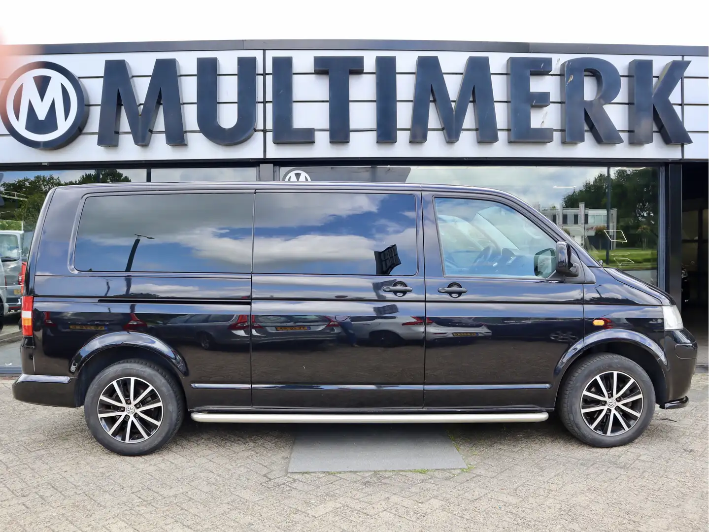 Volkswagen T5 Transporter 2.5 TDI AUTOMAAT MARGE/BTW VRIJ DUBBELE CABINE Nero - 2