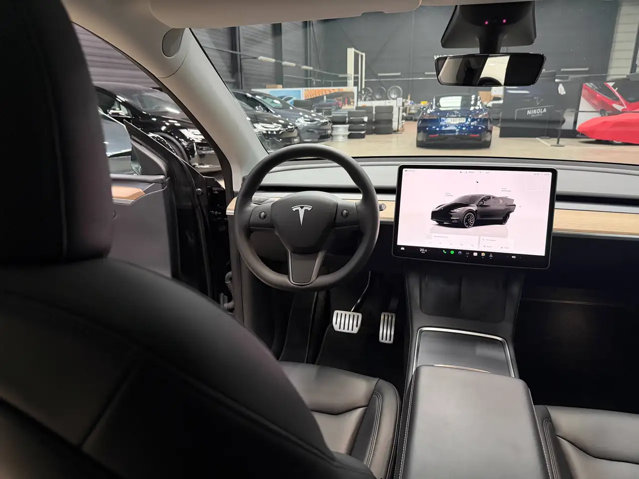 Tesla Model Y PERFORMANCE AWD AUTOPILOT 21" WHEELS, миниатюра 11