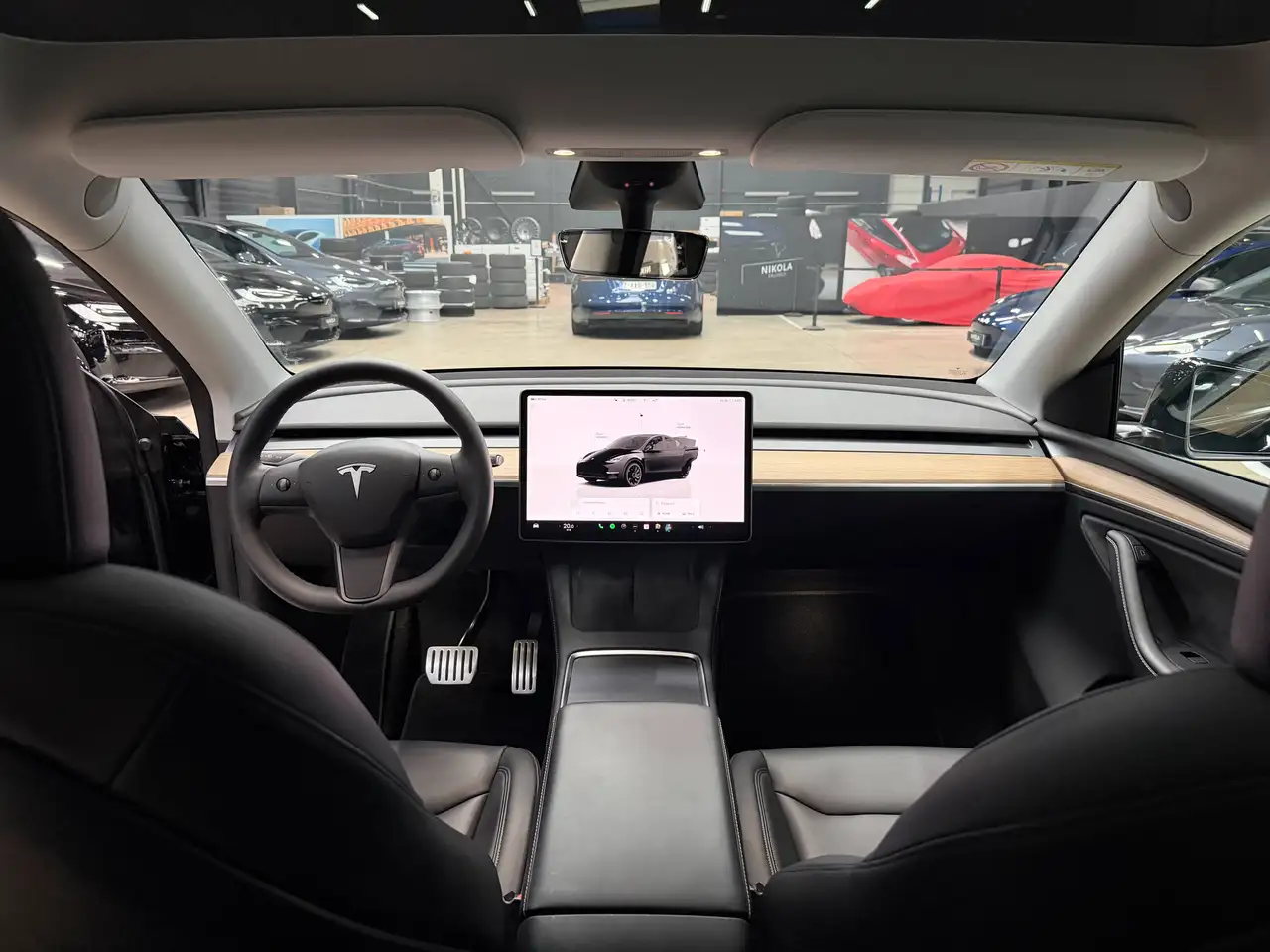 Tesla Model Y PERFORMANCE AWD AUTOPILOT 21" WHEELS, миниатюра 10