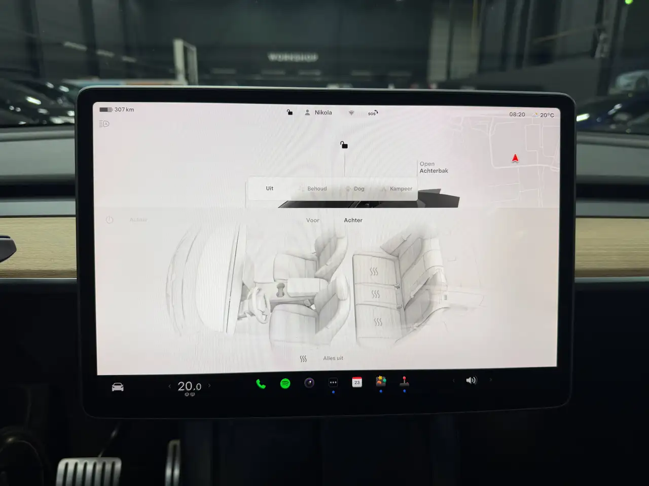 Tesla Model Y PERFORMANCE AWD AUTOPILOT 21" WHEELS, миниатюра 14