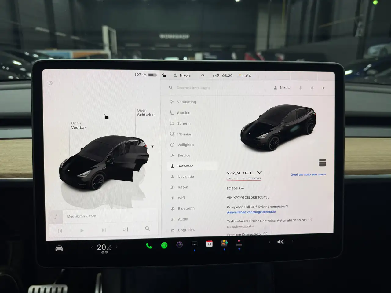 Tesla Model Y PERFORMANCE AWD AUTOPILOT 21" WHEELS, миниатюра 16