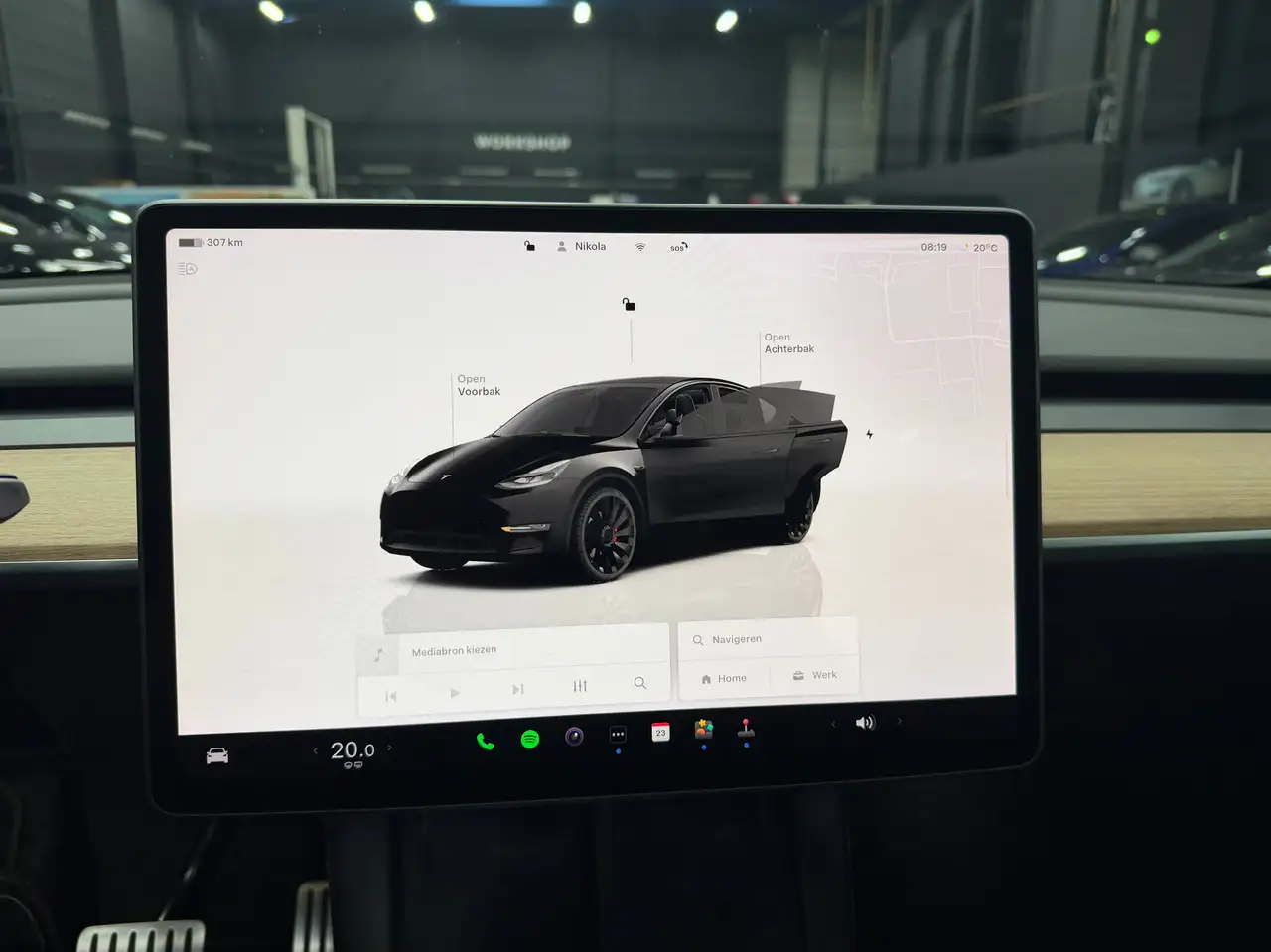 Tesla Model Y PERFORMANCE AWD AUTOPILOT 21" WHEELS, миниатюра 12