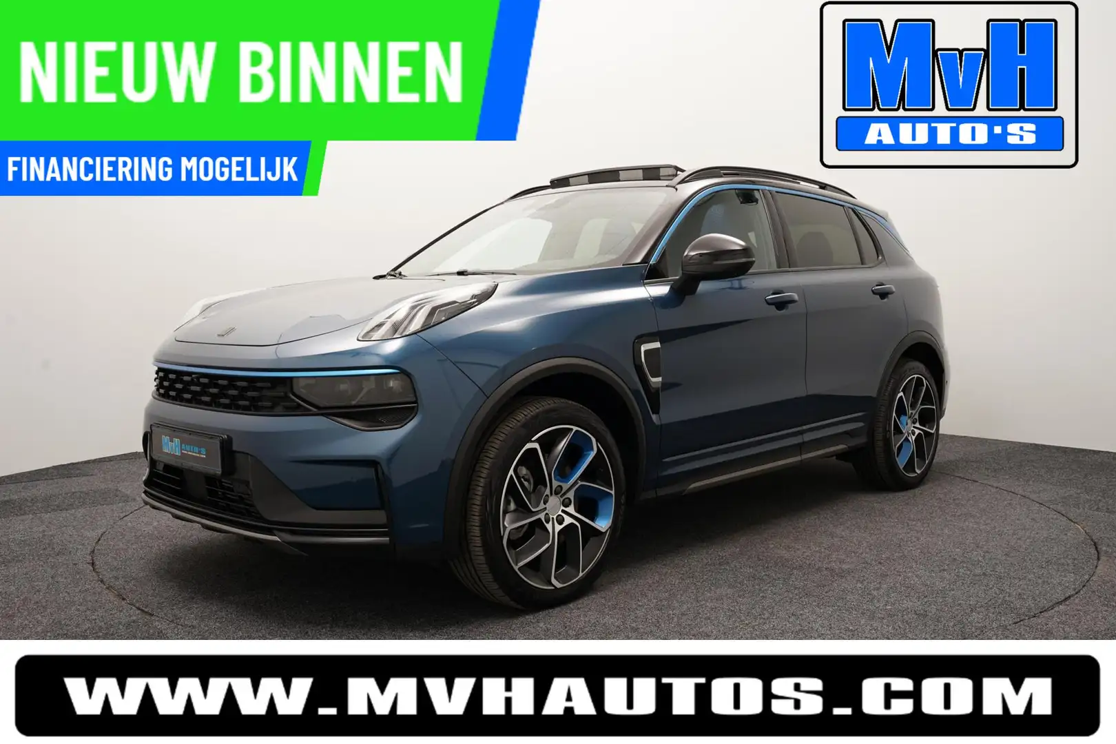 Lynk & Co 01 1.5 Plug-in Hybride|ZWARTE.HEMEL|360ºCAM|PANO|NAP Bleu - 1