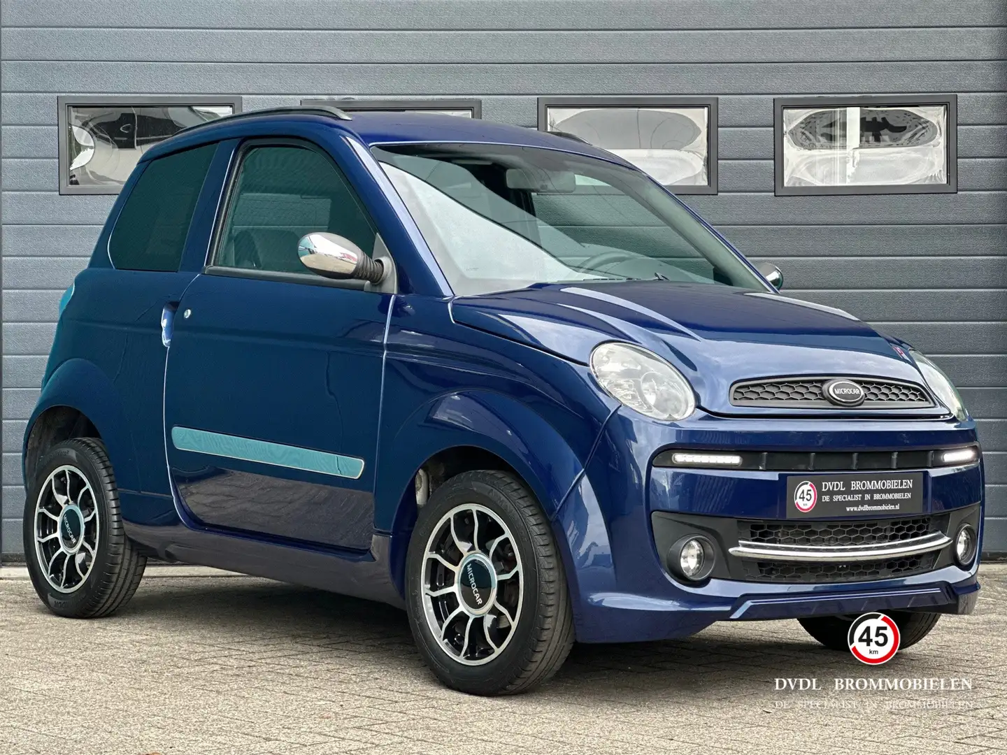 Microcar M.Go Premium DCI Brommobiel 45km auto 2017 | Aixam Blauw - 2