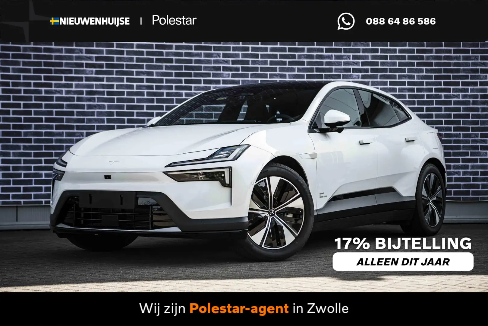 Polestar 4 Long Range Dual motor AWD 100 kWh Pilot | Plus | P Alb - 1