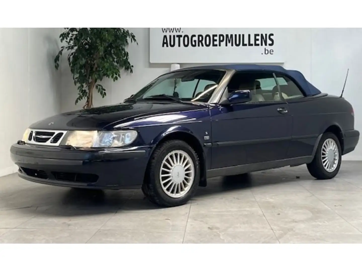 Saab 9-3 Blue Line + Lederen bekleding + 2de eigenaar met v Blauw - 2