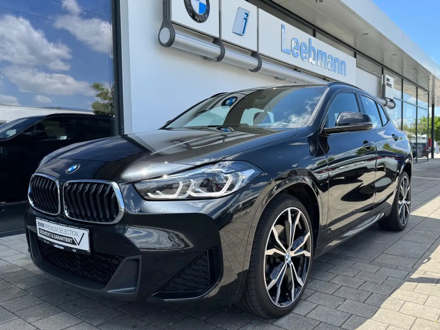 BMW X2 xDrive20d M-Sport GSD/HUD/RFK 2 JAHRE GARANTIE Noir - 2