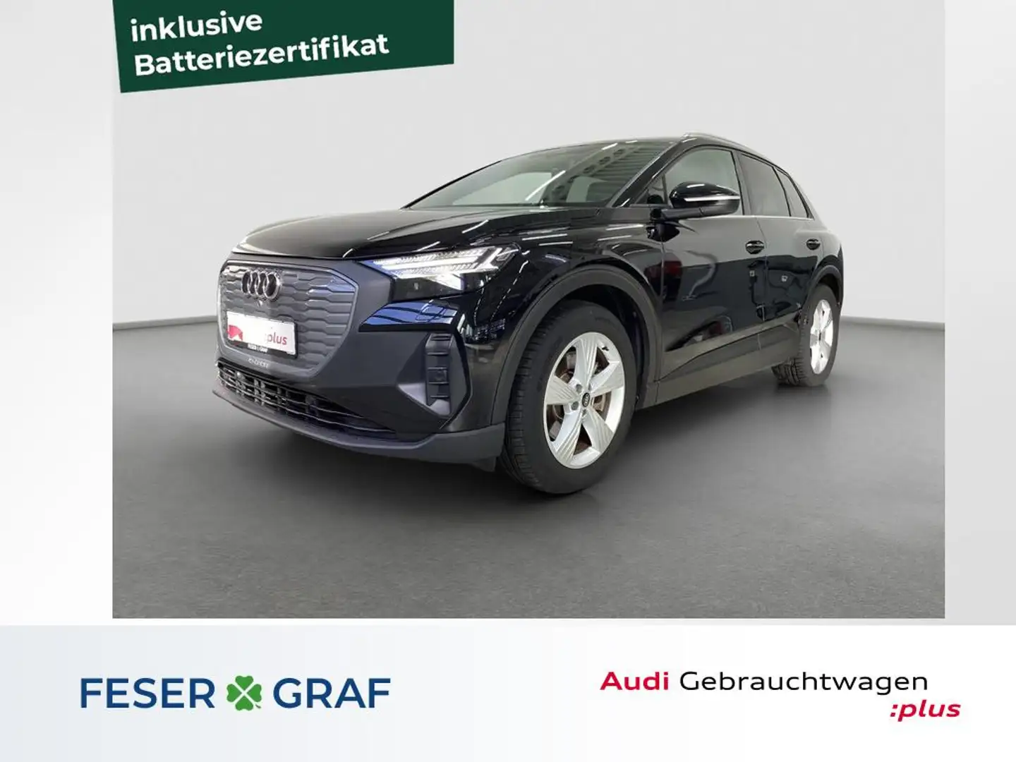 Audi Q4 e-tron 40 AHK ACC Matrix Pano Navi Schwarz - 1