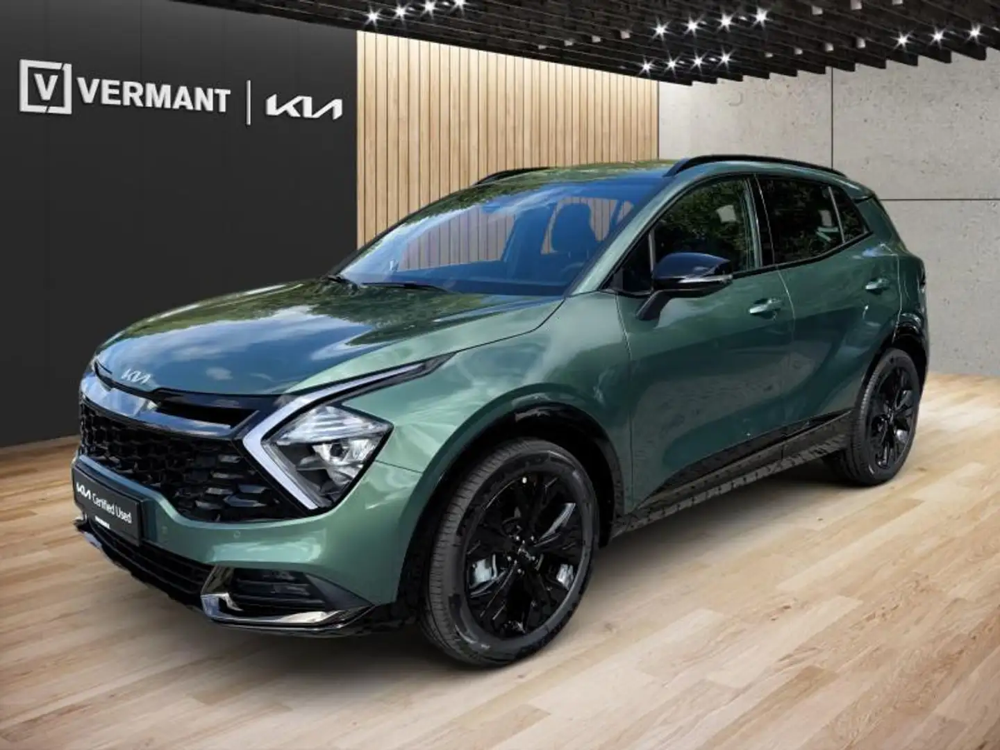 Kia Sportage MHEV Style Groen - 1