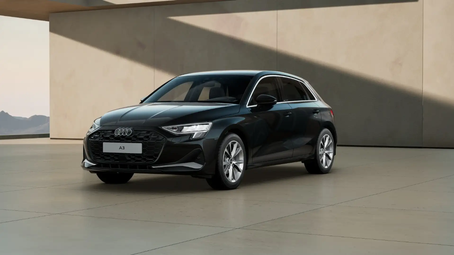 Audi A3 35 TDI Sportback LED el.Heck PDC SHZ ACC Schwarz - 2