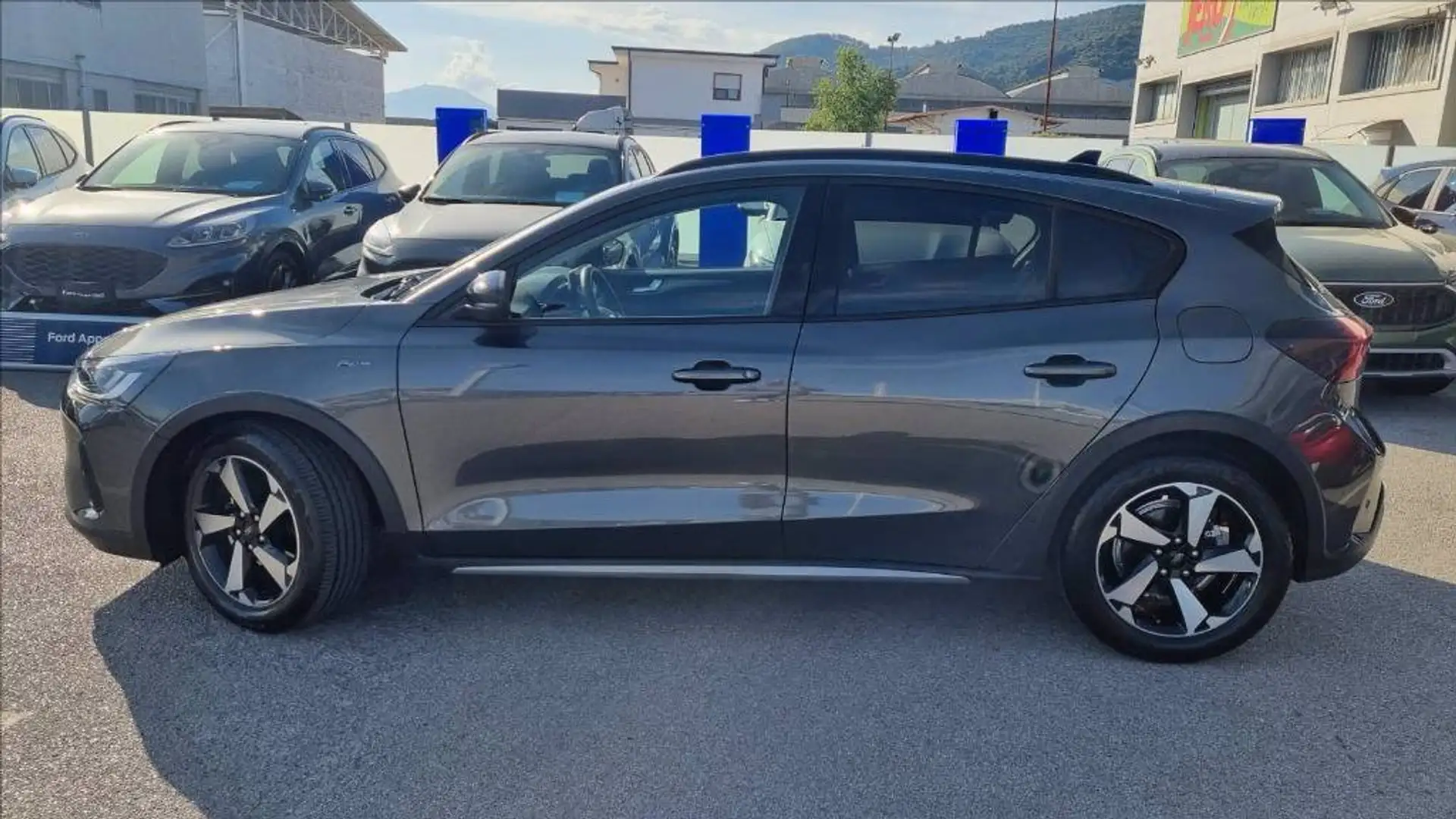 Ford Focus active 1.0 ecoboost h 125cv powershift Gris - 2