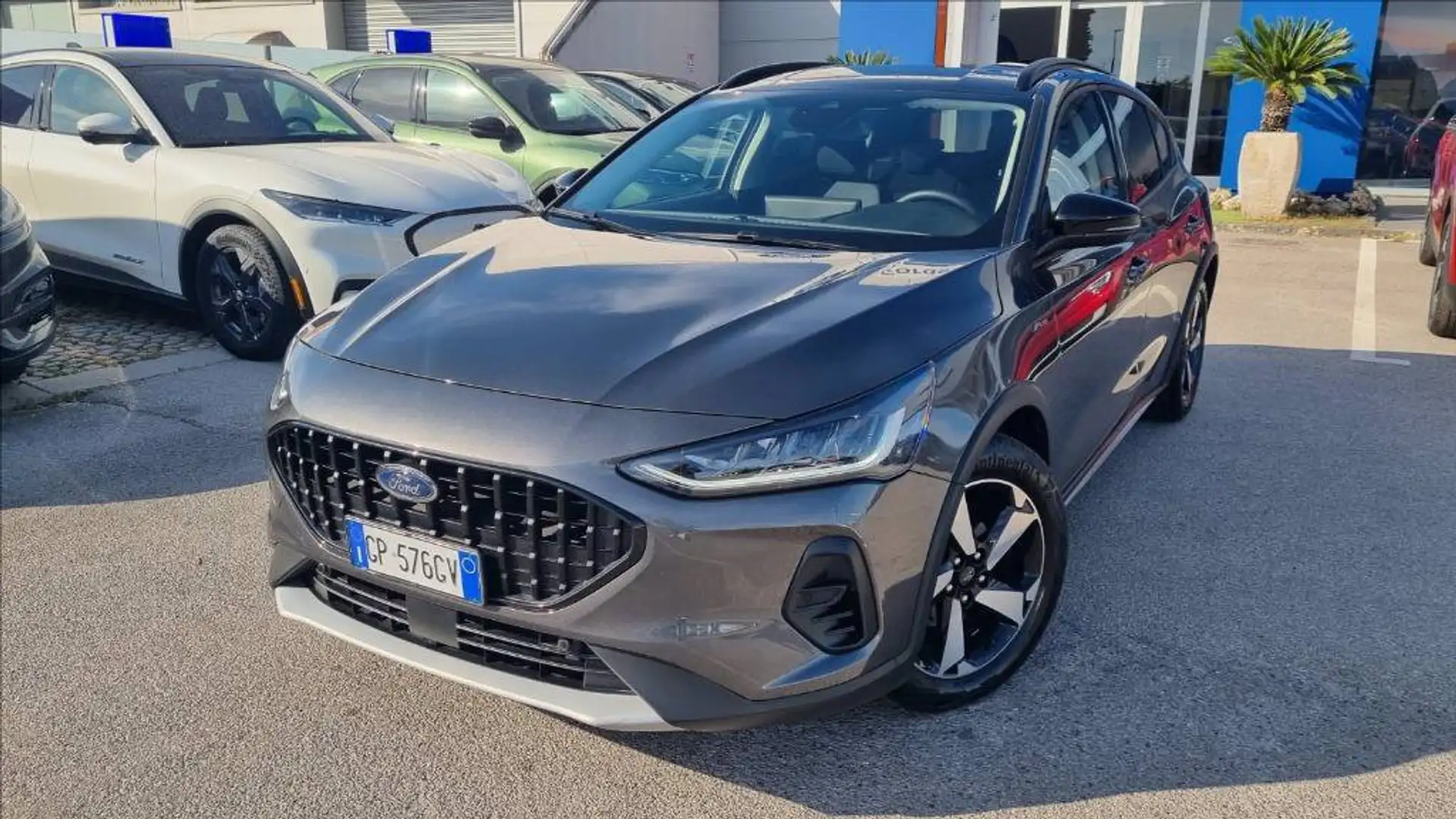 Ford Focus active 1.0 ecoboost h 125cv powershift Gris - 1