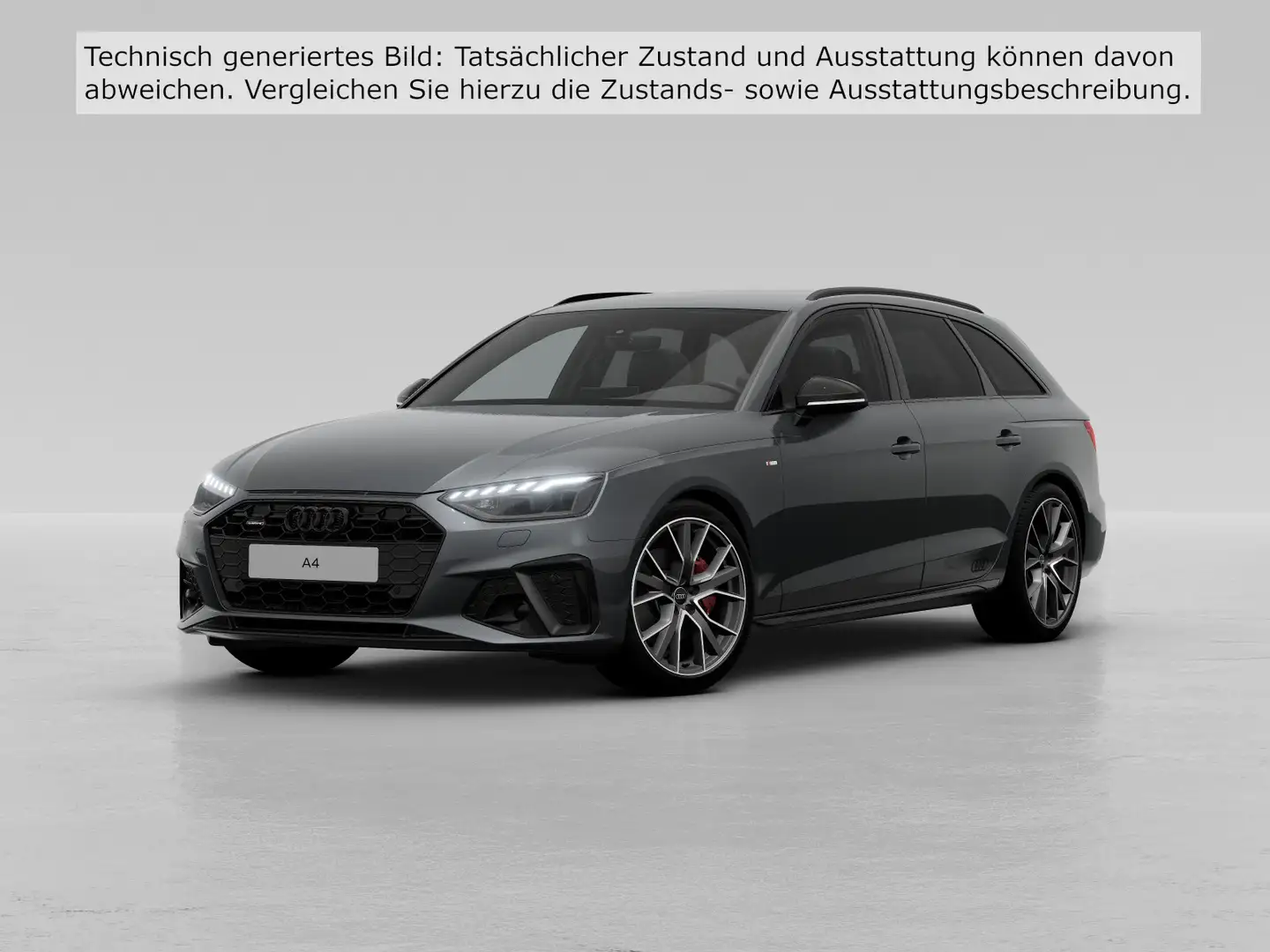 Audi A4 40 TFSI Q 2x S LINE MATRIX KAMERA VIRTU Grau - 2