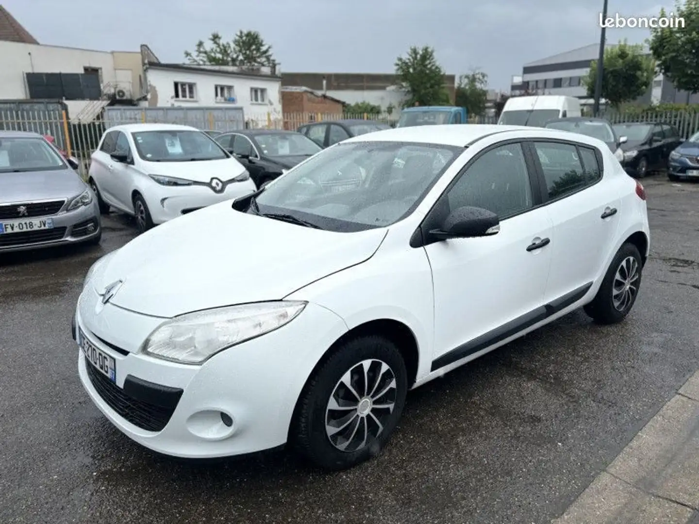 Renault Megane III Blanc - 1