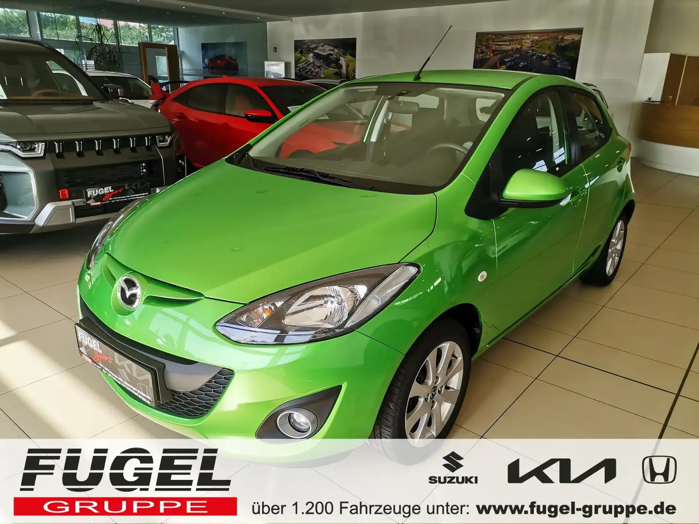 Mazda 2 1.3 1.3 Edition SHZ|Klimaaut.|Radio/CD Vert - 1