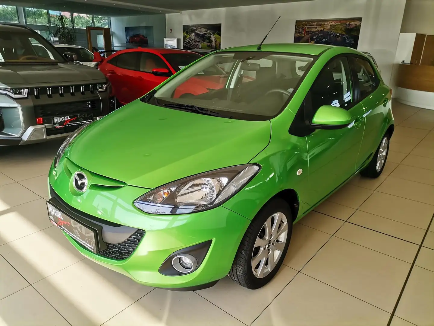 Mazda 2 1.3 1.3 Edition SHZ|Klimaaut.|Radio/CD Vert - 2